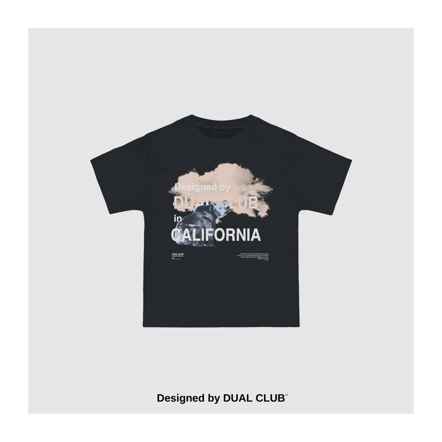 Designed in California Tee in Black