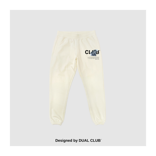 DUAL CLUB™ Basics Sweatpants in White